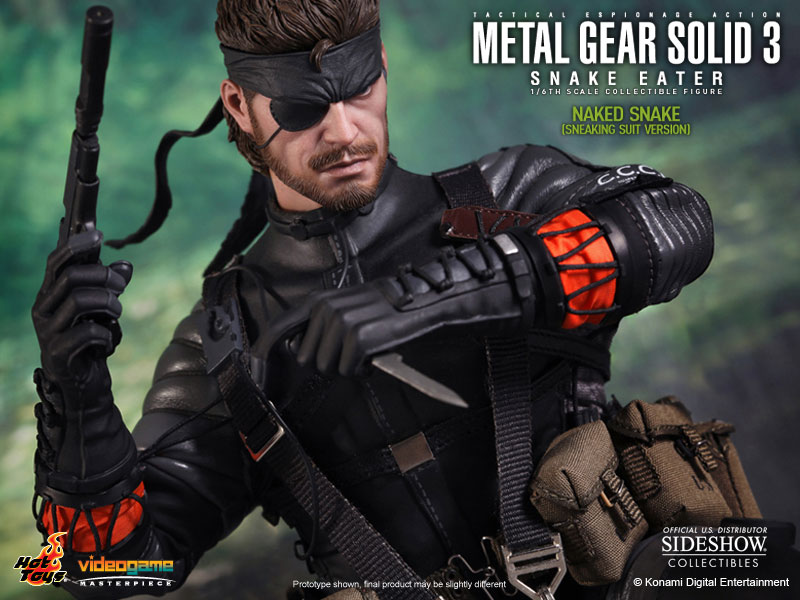 HOT TOYS 1/6 METAL GEAR SOLID 3 VGM15 NAKED SNAKE SNEAKING 