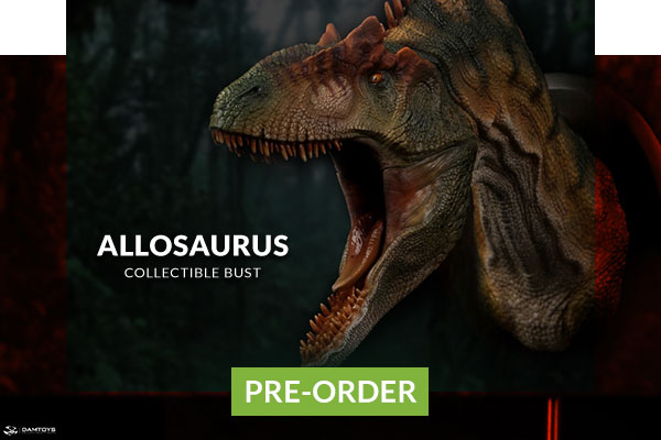 Allosaurus Bust
