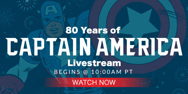 80 Years of Captain America Livestream
