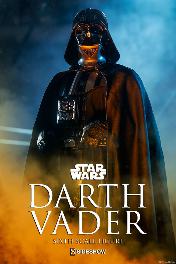 SALE CUSTOM 1/6 scale Darth Vader Cape Tunic Set Star Wars Sideshow Hot Toys 