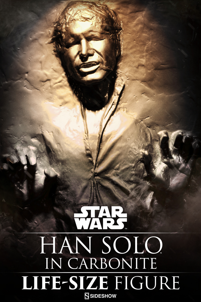 Star Wars Han Solo in Carbonite Life-Size Figure by 