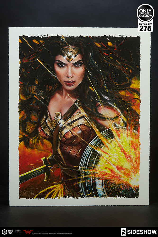 DC Comics Wonder Woman Art Print by Ozone Productions