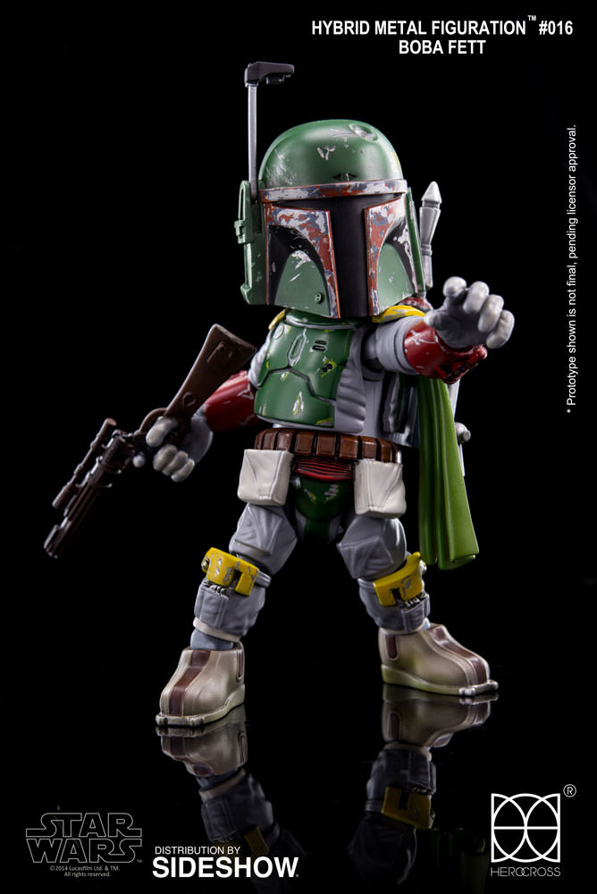 Star Wars Boba Fett Collectible Figure by Herocross Company | Sideshow ...