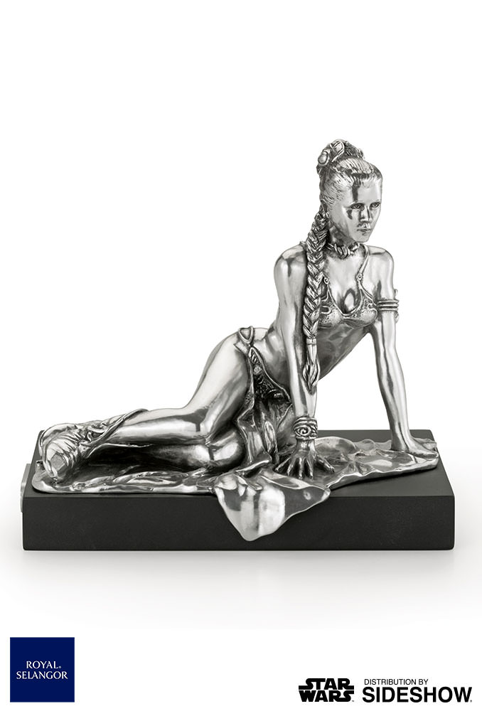 Star Wars Princess Leia Figurine Pewter Collectible by 
