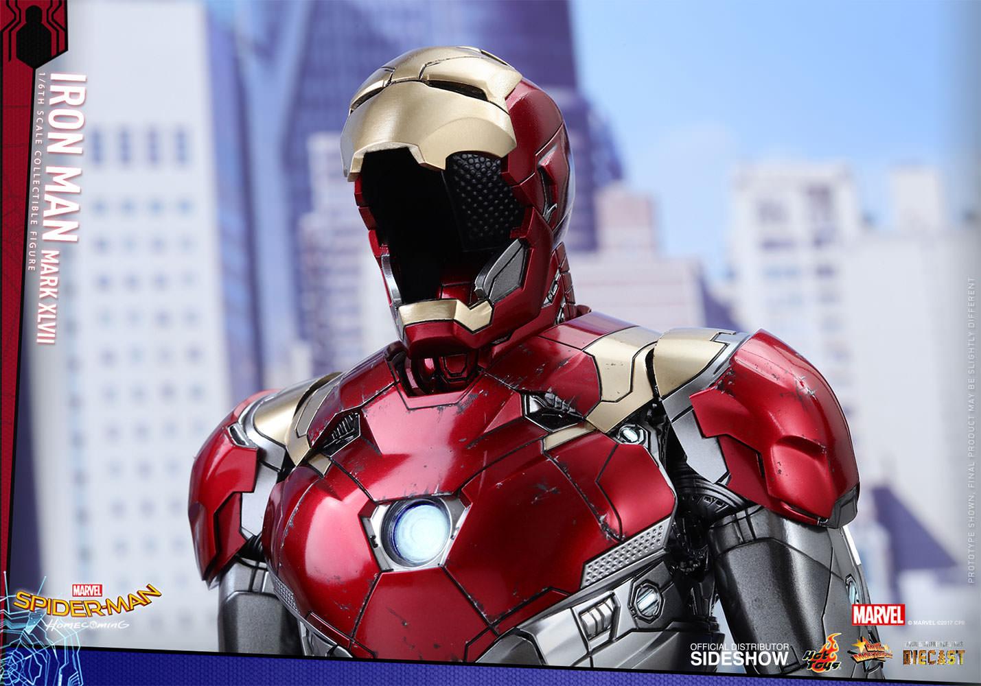SPIDERMAN HOME COMING - IRON MAN  Mark XLVII (Diecast) Marvel-spider-man-homecoming-iron-man-mark-xlvii-sixth-scale-hot-toys-903079-17