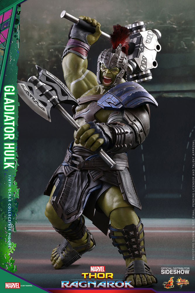 San Diego Comic Con - Colecionável do Hulk gladiador de Thor Ragnarok vai ser lançado em breve!
