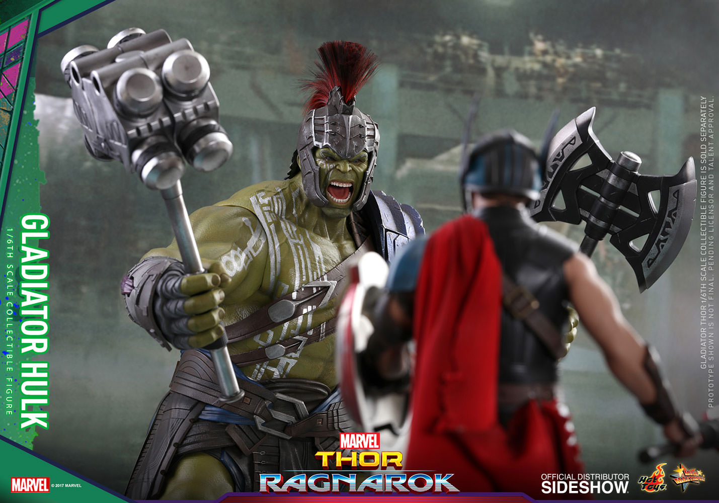 San Diego Comic Con - Colecionável do Hulk gladiador de Thor Ragnarok vai ser lançado em breve!