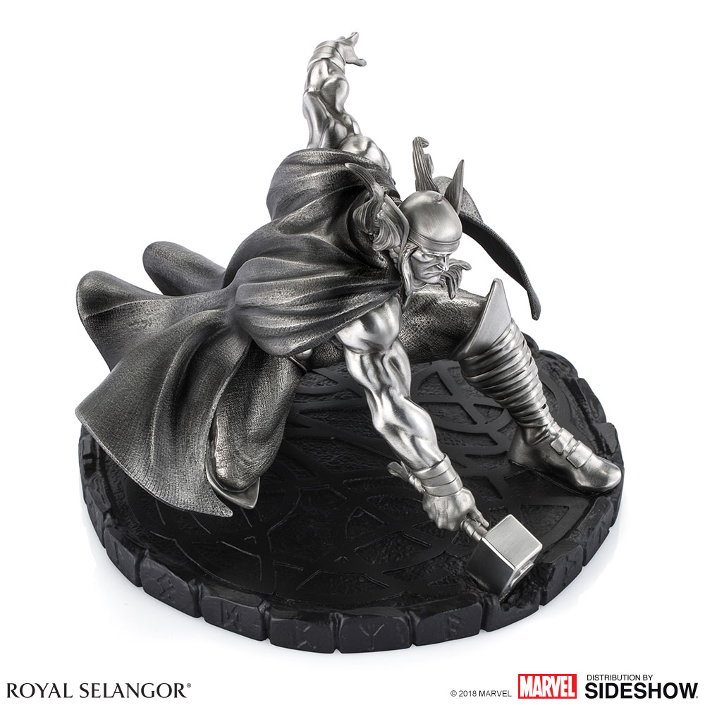 Marvel Thor Figurine Pewter Collectible by Royal Selangor 