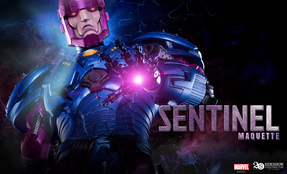 Sentinel Maquette Preview  Sideshow Collectibles