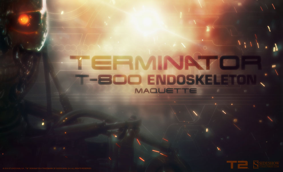  [Sideshow] T-800 Endoskeleton Terminator Maquette Preview_EndoskeletonMaqv02