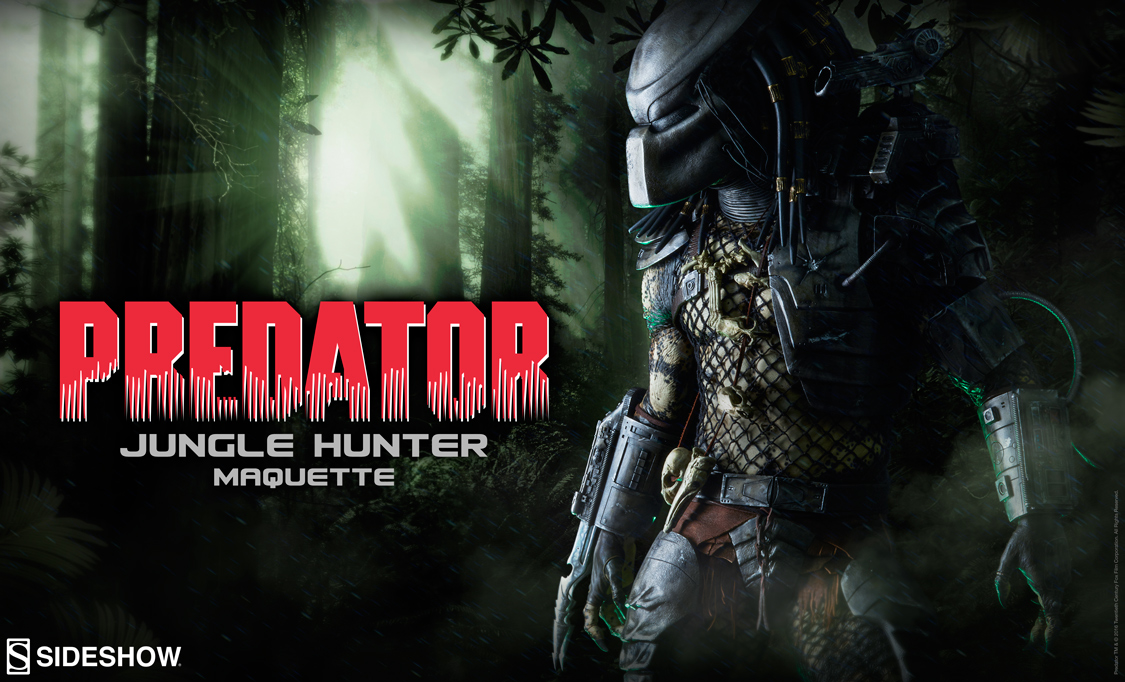 Predator - Jungle Hunter Maquette  Sideshow Collectibles