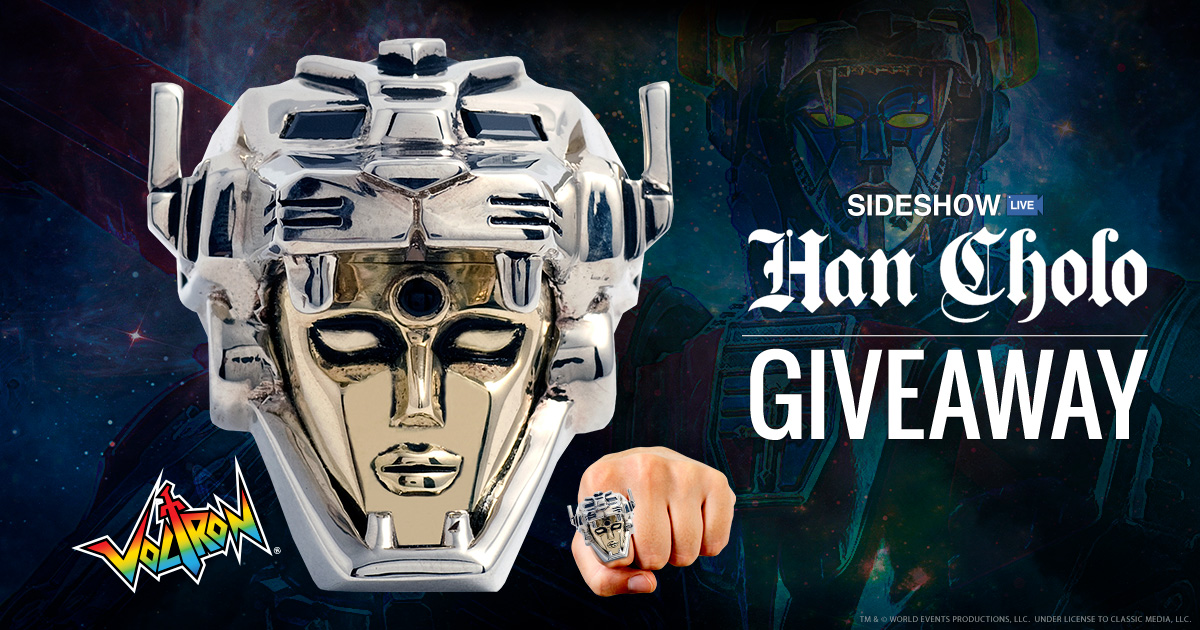 Sideshowtoy: Win a Voltron Ring from Han Cholo